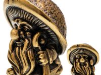 Бусина для темляка Дух Леса, латунь