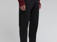 Брюки прямого кроя из хлопка