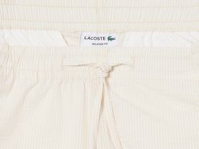 Мужские хлопковые шорты Lacoste из сирсакера
