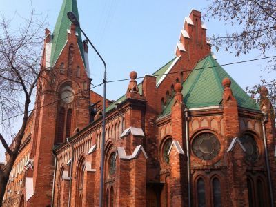 Здание бывшей лютеранской церкви святого Павла (ныне - Исторический музей ТОФ)