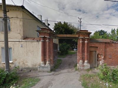 Ограда с воротами
