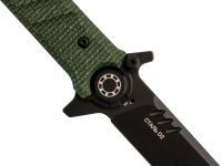 Складной нож НОКС Финка 2 Black, сталь D2, рукоять микарта