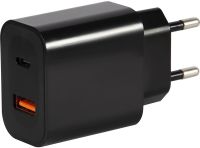 Зарядное устройство Red Line NQC-13 USB/USB-C 20 Вт Чёрное