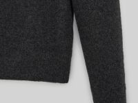 Джемпер прямого силуэта с добавлением шерсти