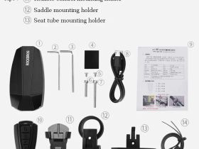 Rockbros Фонарь задний Rockbros TL1706, цвет Черный