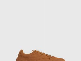 Кеды из искусственной замши для девочек, Оранжевый