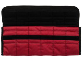 Сумка для 12 ножей с замком KTB, красная