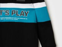 Джемпер трикотажный с воротником поло для мальчиков