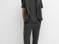 Базовая футболка из хлопка, Коричневый