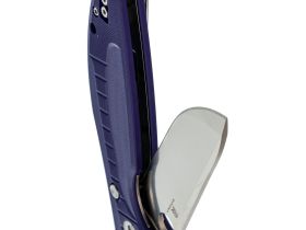 Складной нож Bestechman Angry Owl, сталь D2, рукоять G10, фиолетовый