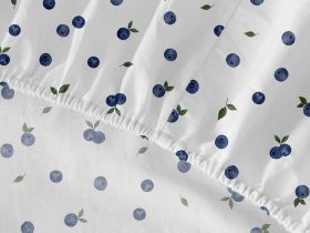 Простыня на резинке Черника/Mirtillo