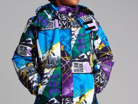 Куртка текстильная с полиуретановым покрытием для мальчиков