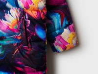 Пальто текстильное с полиуретановым покрытием для девочек