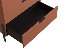 Комод Лигес 93x87 Терракотовый