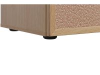 Распашной шкаф Флавир 2-80x245 Букле Кремовый