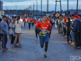 Около 700 участников. Впервые на Играх Манчаары провели массовый забег