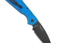 Автоматический нож Pro-Tech Strider PT+, сталь CPM-Cruwear, рукоять алюминий, синий