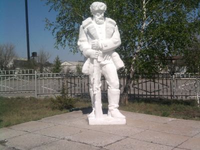 Братская могила погибших партизан