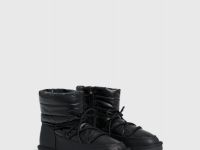 Зимние ботинки для девочек, Черный