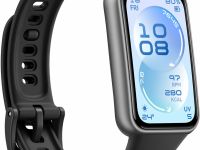 Умные часы HUAWEI Band 11 тёмно-серые, с чёрным ремешком