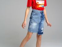 Юбка джинсовая