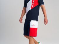 Джемпер трикотажный с воротником поло для мужчин