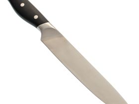 Нож кухонный филейный Okroshka Tartar 18 см, сталь 5cr15mov, рукоять сталь/пластик