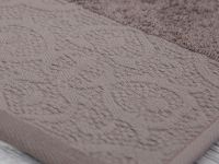 Полотенце махровое Iridescent, коричневое