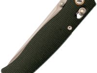 Складной нож SRM Medal 255L-MG2, сталь 140Cr, рукоять микарта, зеленый