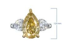 Кольцо из белого золота э4112кц09250364