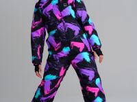 Комбинезон текстильный с полиуретановым покрытием для девочек