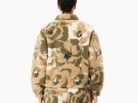 Женская флисовая толстовка Lacoste на молнии