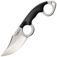 Нож с фиксированным клинком Cold Steel Double Agent II, сталь AUS-8A, рукоять zytel, черный