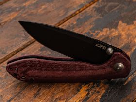 Складной нож CJRB Scoria, сталь AR-RPM9, Coral Micarta