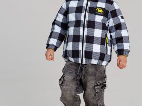 Куртка детская текстильная с полиуретановым покрытием для мальчиков