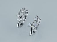 Серьги из серебра э0612сг04211014