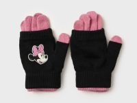 Комплект трикотажный для девочек: митенки, перчатки