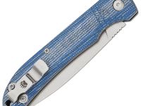 Складной нож Bear & Son Cutlery Slip Joint, сталь D2, рукоять микарта, синий