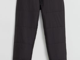 Утепленные брюки с эластичным низом