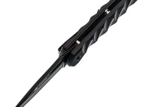 Складной нож Kizlyar Supreme Hero, сталь 440C, рукоять G10, черный