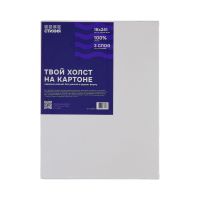Холст на картоне Стихия 18х24 см 280 г, 100% хлопок, универсальный грунт