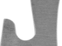 Держатель заднего переключателя &quot;петух&quot; Meta №19 фрезерованный (серебристый)