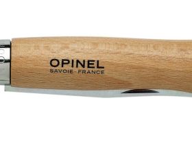 Складной Нож Opinel Stainless steel №8, нержавеющая сталь Sandvik 12C27, бук, 123080