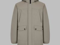 Утепленная парка с капюшоном