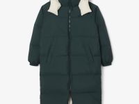 Женская парка Lacoste с капюшоном