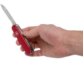 Нож перочинный Victorinox Super Tinker, сталь X55CrMo14, рукоять Cellidor®, красный