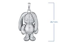 Подвеска из серебра э0612пд03210105_white