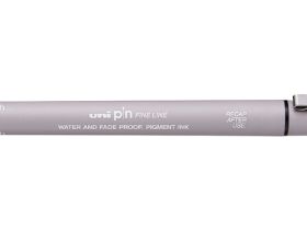 Линер UNI PIN brush 200 (S) кисть, светло-серый