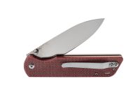 Складной нож QSP Parrot, сталь D2, рукоять микарта, красный