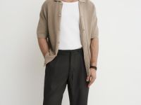 Брюки из лиоцелла, Коричневый